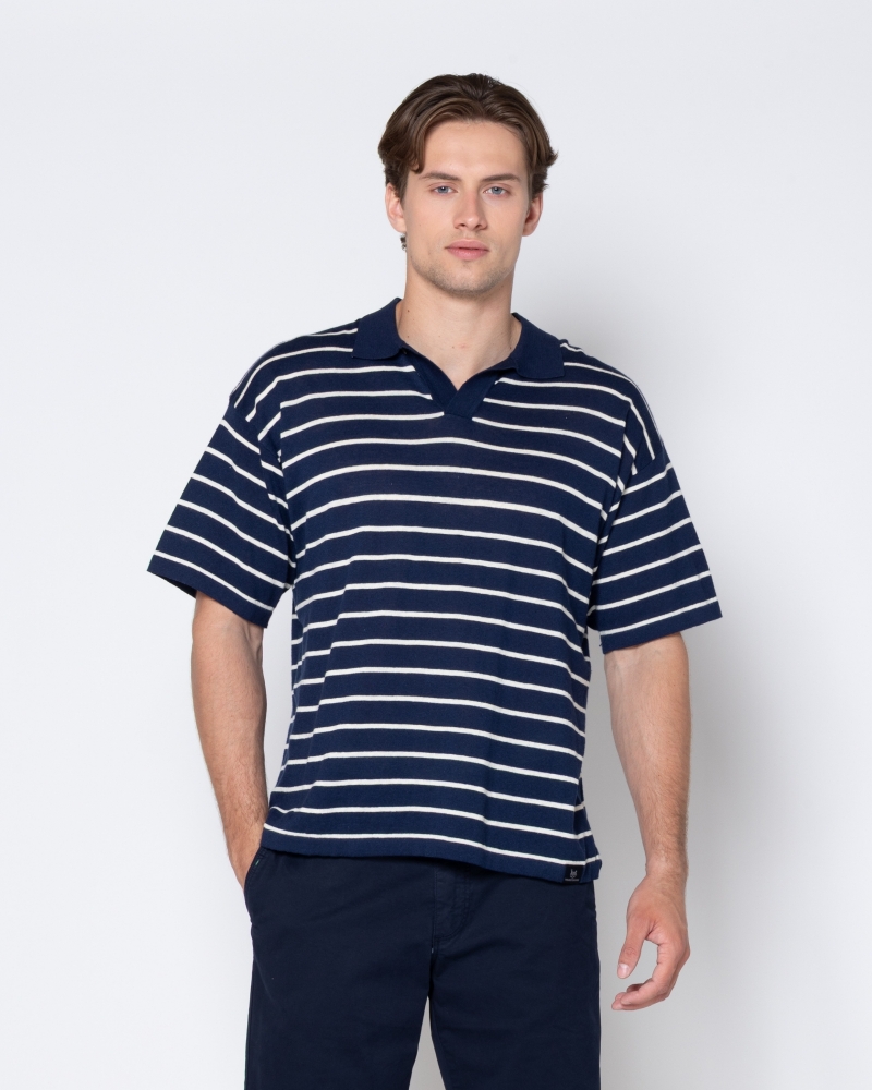 	ΑΝΔΡΙΚΟ POLO ΚΝΙΤ ΡΙΓΕ