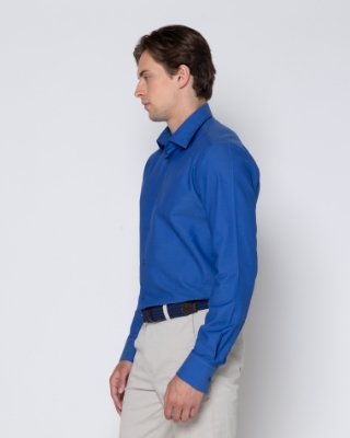 ΠΟΥΚΑΜΙΣΟ ΜΕ ΜΙΚΡΟΣΧΕΔΙΟ SLIM FIT thumb