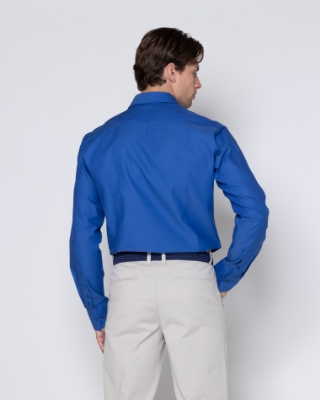 ΠΟΥΚΑΜΙΣΟ ΜΕ ΜΙΚΡΟΣΧΕΔΙΟ SLIM FIT thumb