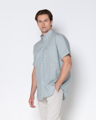 ΠΟΥΚΑΜΙΣΟ ΡΙΓΕΣ ΠΟΠΛΙΝΑ REGULAR FIT thumb