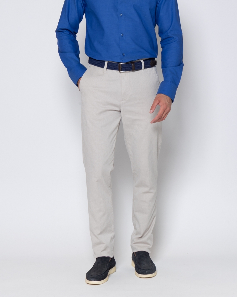 ΠΑΝΤΕΛΟΝΙ CHINOS DOBBY REGULAR FIT