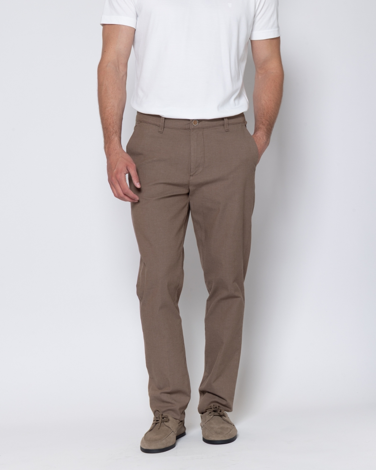 ΠΑΝΤΕΛΟΝΙ CHINOS DOBBY REGULAR FIT