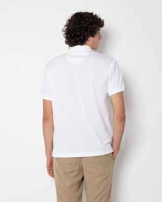  POLO PIQUE PIMA COTTON ΛΕΥΚΟ thumb