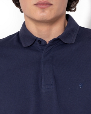 	POLO PIQUE PIMA COTTON ΜΠΛΕ thumb