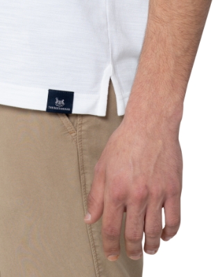 ΜΠΛΟΥΖΑ POLO PIQUE ΦΛΑΜΑ  ΛΕΥΚΟ thumb