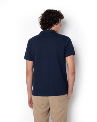 ΜΠΛΟΥΖΑ POLO PIQUE ΦΛΑΜΑ ΜΠΛΕ thumb