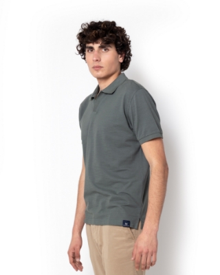 	ΜΠΛΟΥΖΑ POLO PIQUE ΦΛΑΜΑ ΛΑΔΙ thumb