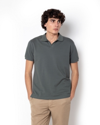 	ΜΠΛΟΥΖΑ POLO PIQUE ΦΛΑΜΑ ΛΑΔΙ thumb