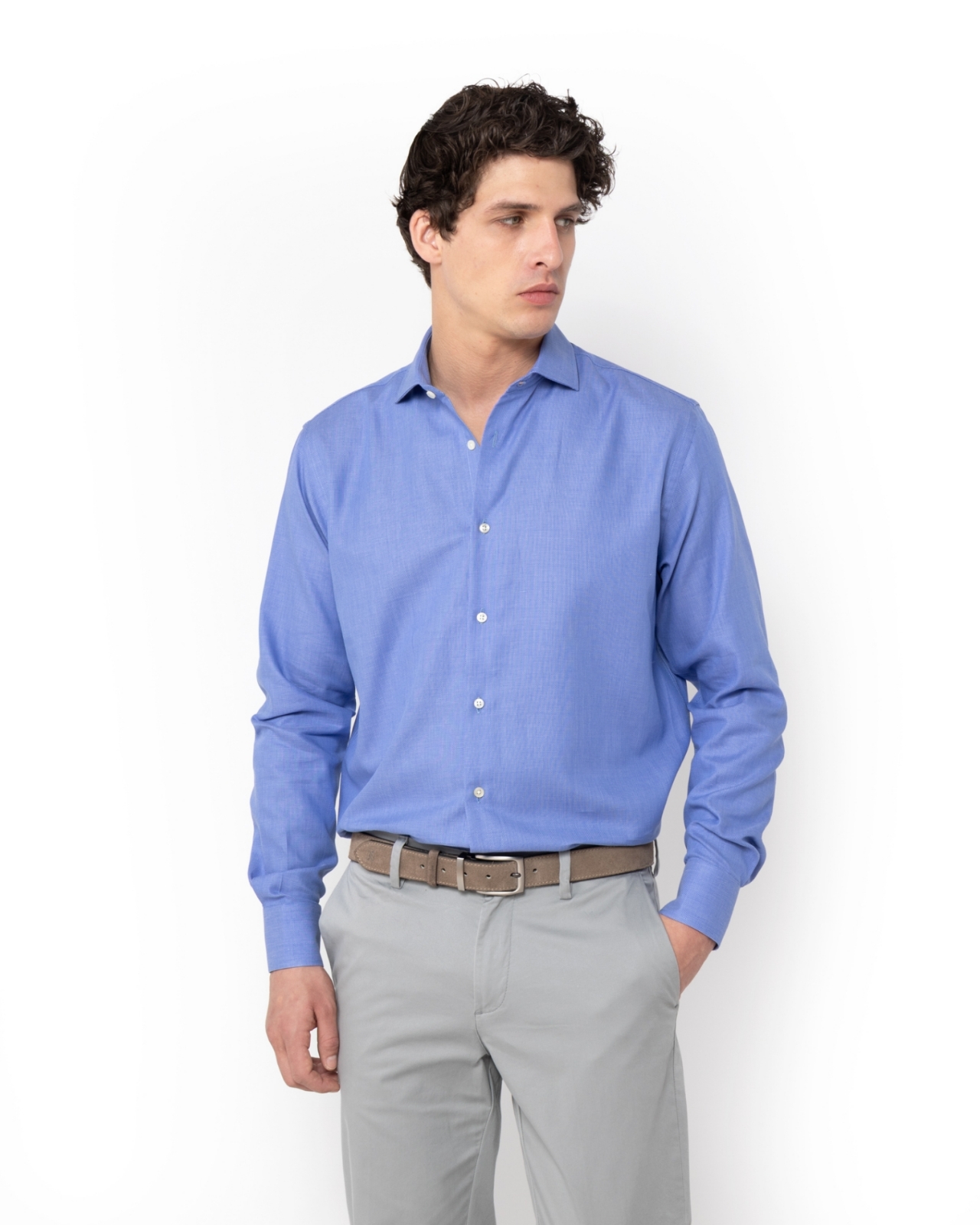 ΠΟΥΚΑΜΙΣΟ BUSINESS ΜΙΚΡΟΣΧΕΔΙΑΣΤΟ ΜΠΛΕ 