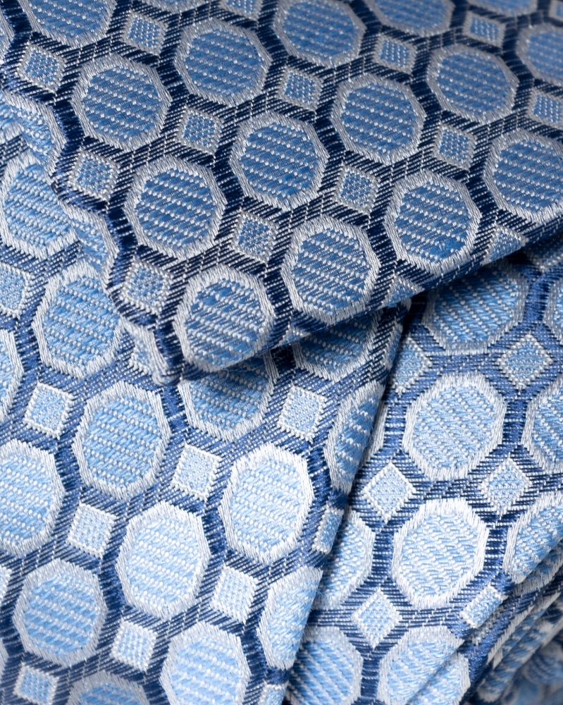 ΓΡΑΒΑΤΑ JACQUARD ΜΠΛΕ