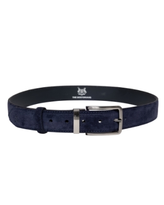 ΜΠΛΕ ΖΩΝΗ ΔΕΡΜΑΤΙΝΗ CASUAL thumb