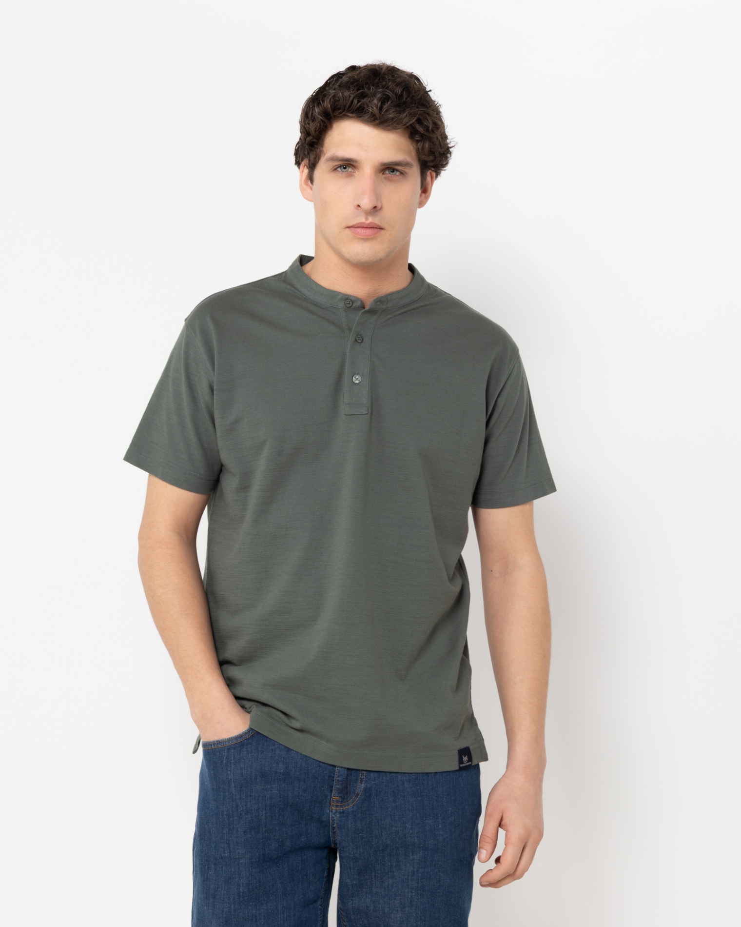 ΜΠΛΟΥΖΑ T-SHIRT PIQUE ΦΛΑΜΑ 