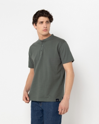 ΜΠΛΟΥΖΑ T-SHIRT PIQUE ΦΛΑΜΑ  thumb