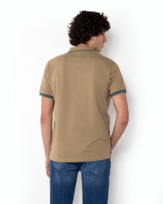 ΜΠΛΟΥΖΑ POLO PIQUE WAFFLE thumb