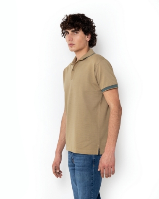 ΜΠΛΟΥΖΑ POLO PIQUE WAFFLE thumb