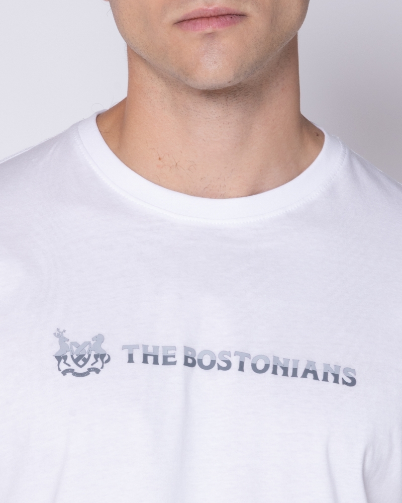 ΛΕΥΚΟ T-SHIRT TWO-TONE LOGO 