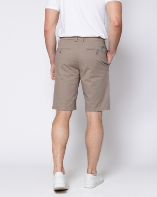ΒΕΡΜΟΥΔΑ CHINOS ΜΠΕΖ REGULAR FIT thumb