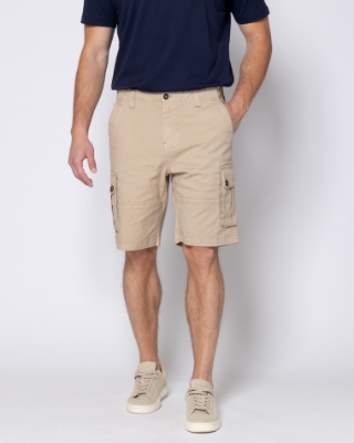 ΒΕΡΜΟΥΔΑ CARGO ΜΠΕΖ REGULAR FIT thumb