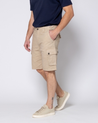 ΒΕΡΜΟΥΔΑ CARGO ΜΠΕΖ REGULAR FIT thumb