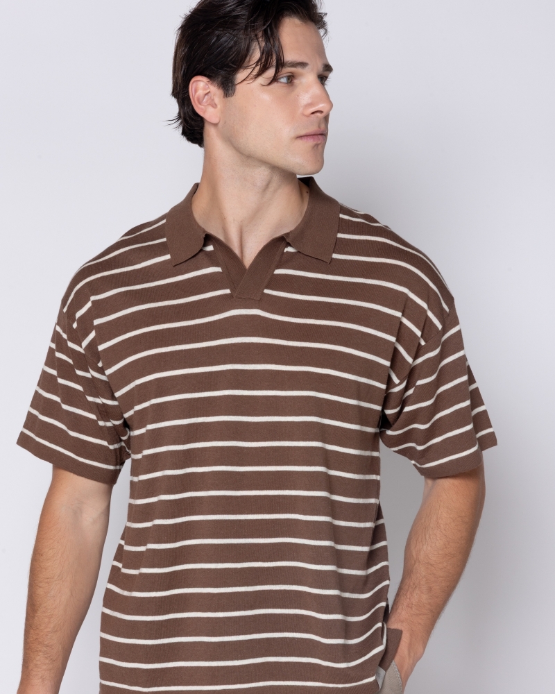 ΑΝΔΡΙΚΟ POLO ΚΝΙΤ ΡΙΓΕ