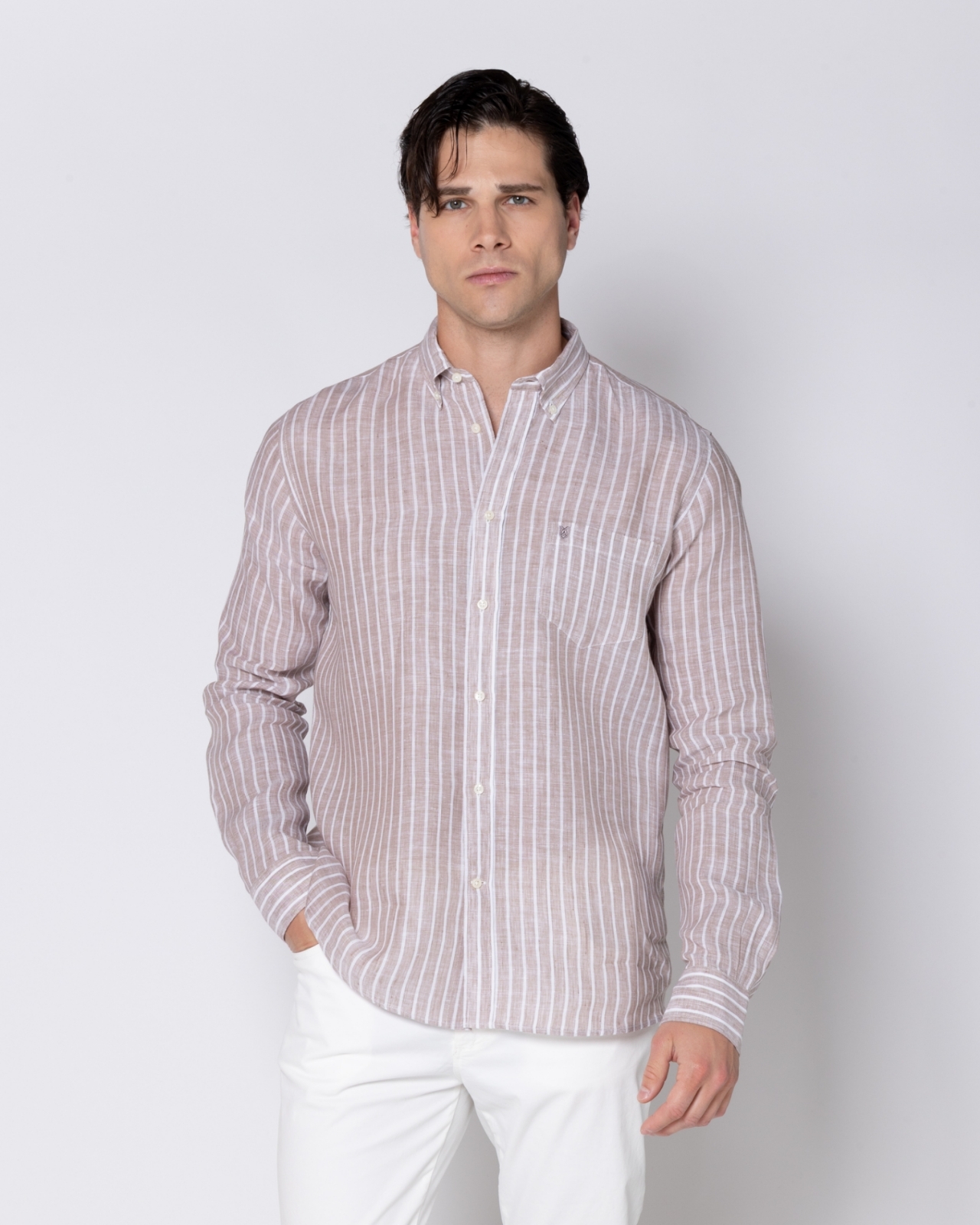 ΠΟΥΚΑΜΙΣΟ ΡΙΓΕ ΛΙΝΟ REGULAR FIT