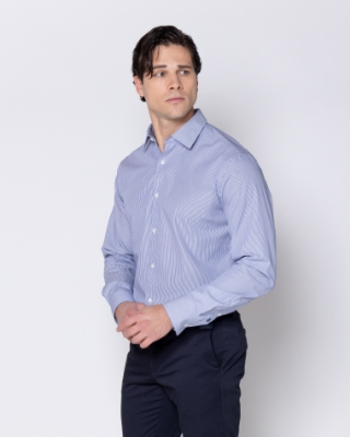 ΠΟΥΚΑΜΙΣΟ ΡΙΓΕ ΠΟΠΛΙΝΑ SLIM FIT thumb