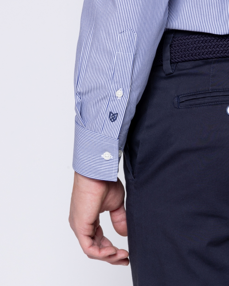 ΠΟΥΚΑΜΙΣΟ ΡΙΓΕ ΠΟΠΛΙΝΑ SLIM FIT