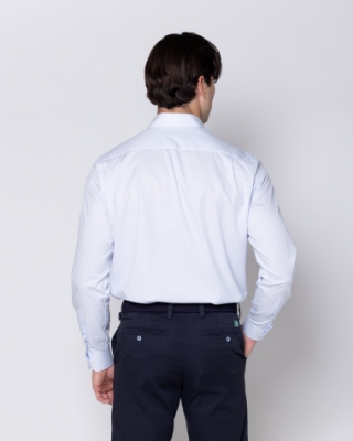 ΠΟΥΚΑΜΙΣΟ ΡΙΓΕ TWILL CUSTOM FIT thumb