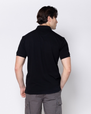 ΜΠΛΟΥΖΑ POLO ΜΑΥΡΟ PIMA COTTON  thumb