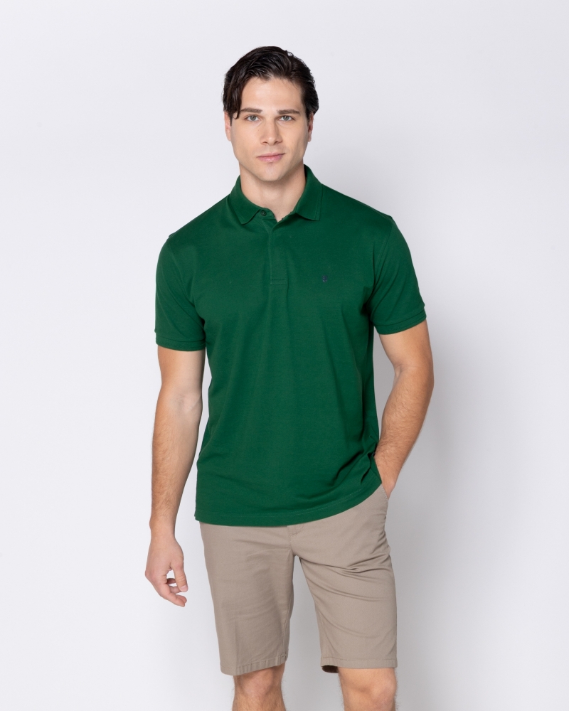 ΜΠΛΟΥΖΑ POLO ΠΡΑΣΙΝΟ PIMA COTTON