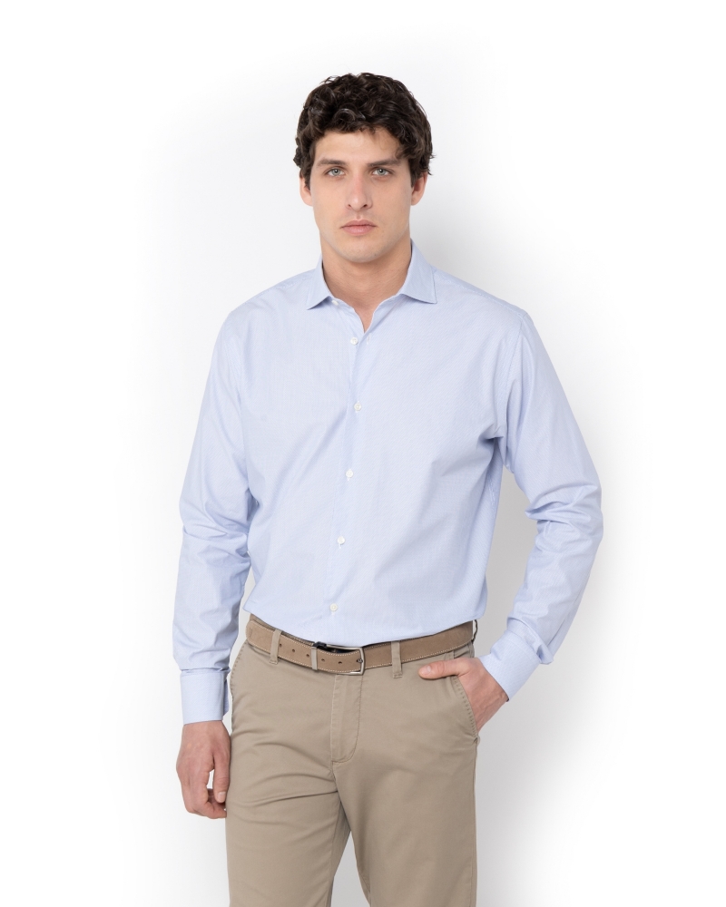ΠΟΥΚΑΜΙΣΟ DOBBY CUSTOM FIT