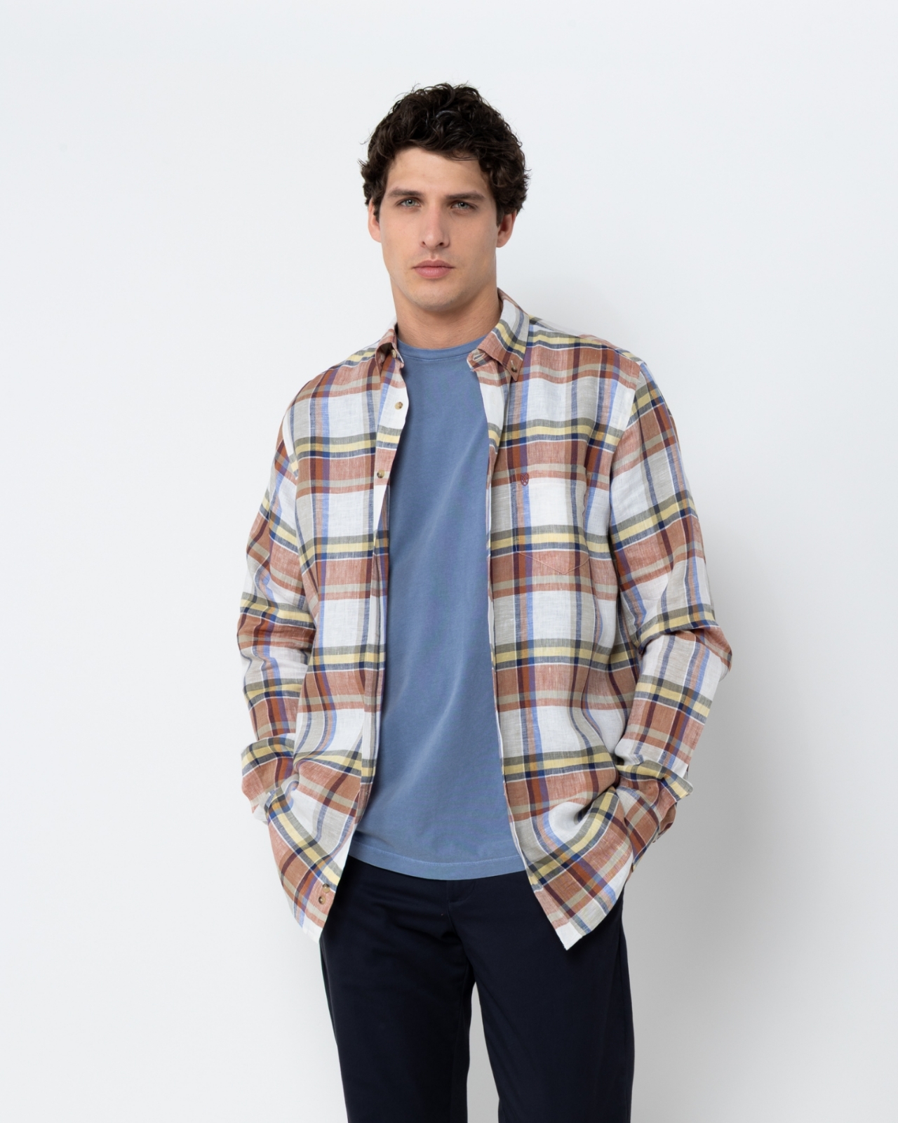 ΠΟΥΚΑΜΙΣΟ COPLEY ΛΙΝΟ REGULAR FIT